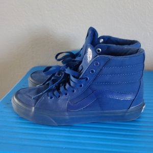 Blue Hi Top Vans
